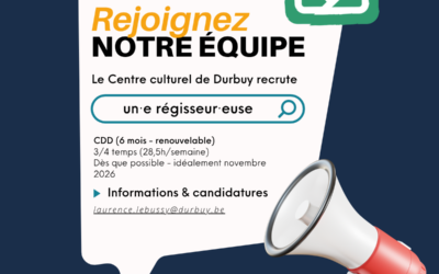 Emploi régisseur·euse