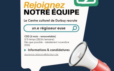 Emploi régisseur·euse
